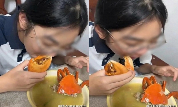Bức ảnh cô bé ăn cua bỗng thổi bùng tranh cãi: Tình yêu thương bị xuyên tạc có thể méo mó đến mức này!