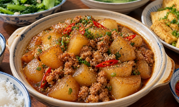 Nhà còn ít thịt băm, tôi nấu món mặn 15k mà cả nhà xuýt xoa, mẹ chồng xin công thức