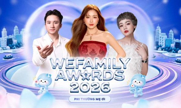 Hé lộ quy mô sân khấu, dàn nghệ sĩ tên tuổi góp mặt tại WeFamily Awards 2026