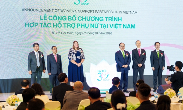 Kao Việt Nam kỷ niệm 30 năm hoạt động tại Việt Nam, công bố Chương trình “Tăng cường chăm sóc y tế” (Care within Reach) 
