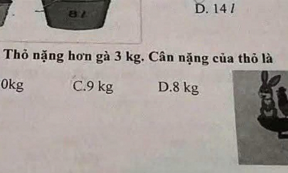 Bài Toán tính gà thỏ khiến ông bố nửa đêm mất ngủ: 200 người vào cuộc vẫn thấy đáp án quá mông lung