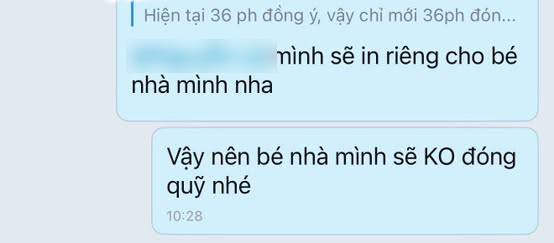 'Nhà mình tự in riêng' - Đoạn tin nhắn của bà mẹ TP.HCM gây tranh cãi nhất lúc này, bên nào cũng có lý!