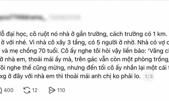 Xin cho con về Hà Nội ở nhờ nhà cô đi học, bà mẹ nhận tin nhắn mà chết điếng: Sao tính toán với cả cháu ruột mình?