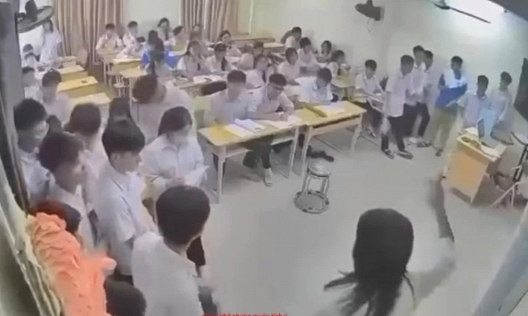  1 chi tiết trong vụ học sinh đánh cô giáo khiến nhiều người thấy an ủi: Ít ra sự vô cảm không lây lan! 