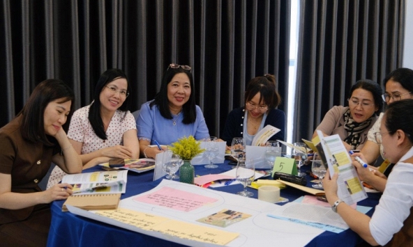 Hơn 100 đại biểu chia sẻ kinh nghiệm phát triển ngôn ngữ cho trẻ mầm non
