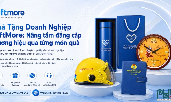 Quà Tặng Doanh Nghiệp GiftMore: Nâng tầm đẳng cấp thương hiệu qua từng món quà