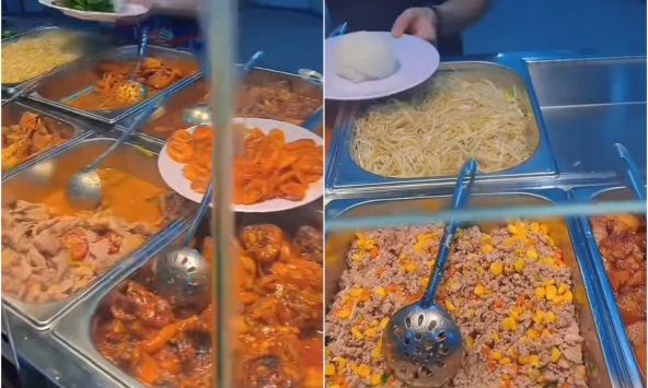 Thực khách Trung Quốc 'review' nhanh canteen Đại học Hà Nội, chỉ dùng 2 chữ mà nói lên tất cả