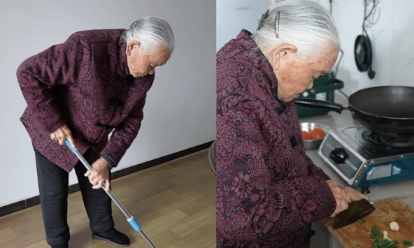 Cụ bà 104 tuổi trí tuệ vẫn minh mẫn, 'răng chắc như kim cương', sống thọ nhờ đam mê nấu ăn