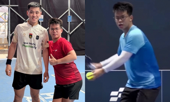 Trương Vinh Hiển và Hùng Anh quét sạch đối thủ trận tứ kết, chạm trán nhau ở bán kết PPA Kuala Lumpur Open