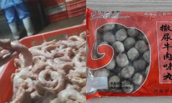 Phát hiện 'chiêu trò' biến 30 tấn cổ và xương gà mỗi ngày thành xúc xích, bò viên, sủi cảo