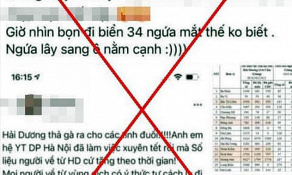 Xử lý người phụ nữ đăng tải bài viết xúc phạm người dân Hải Dương