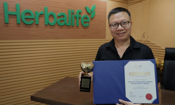 Herbalife Việt Nam đạt giải thưởng khu vực 'CXP Trải Nghiệm Khách Hàng Xuất Sắc' năm 2025