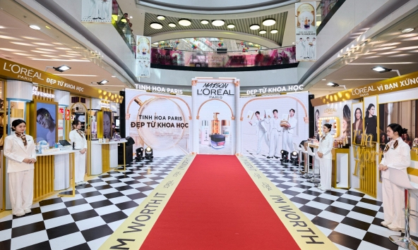 Ngôi nhà khoa học L'Oreal Paris đã trở lại- Nơi  khoa học thắp sáng vẻ đẹp đích thực