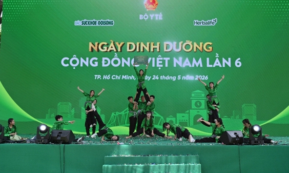 Herbalife Việt Nam đồng hành cùng Báo Sức khỏe và Đời sống tổ chức Ngày Dinh Dưỡng Cộng Đồng Việt Nam lần 6 tại TP.HCM 