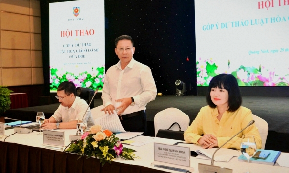 Sửa đổi Luật Hòa giải ở cơ sở: Hoàn thiện cơ chế pháp lý để nâng cao hiệu quả giải quyết mâu thuẫn trong cộng đồng