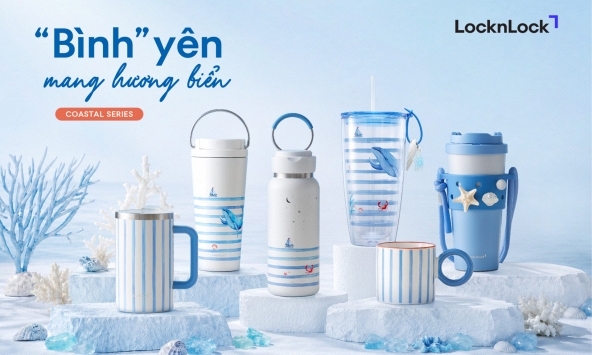 LocknLock khuấy đảo mùa hè với bộ sưu tập Coastal dành cho hội mê biển