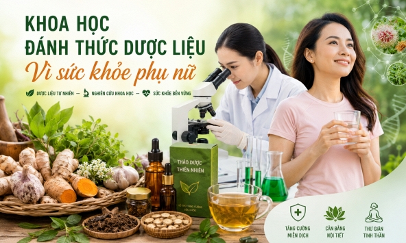 Khoa học 'đánh thức' dược liệu vì sức khỏe phụ nữ