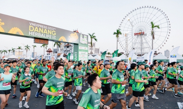 Herbalife Việt Nam khuyến khích lối sống năng động lành mạnh tại VnExpress Đà Nẵng International Marathon Herbalife Cup 2026
