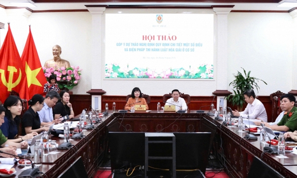 Làm rõ ranh giới hòa giải ở cơ sở và xử lý vi phạm pháp luật