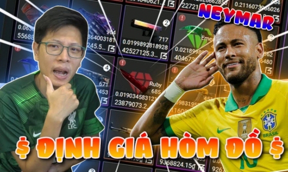 'Check var' hòm đồ CS:GO tiền tỷ của Neymar, Bomman cảm thán: 'Chỉ nhỉnh hơn anh Độ Mixi một tí'