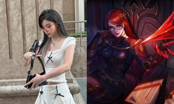 Nhan sắc khác lạ của người yêu MisThy, khiến cộng đồng so sánh với tướng nữ Liên Quân xinh đẹp