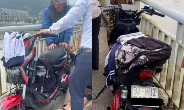 Nghệ An: Tìm kiếm nam sinh để lại cặp sách, gieo mình xuống sông Lam