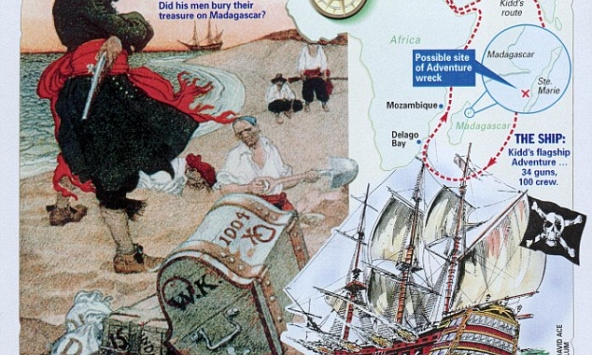 Kho báu của cướp biển khét tiếng nhất mọi thời đại: Cất giấu 4.000 tỷ dọc bờ biển, mở ra cuộc săn tìm suốt 300 năm trên khắp thế giới