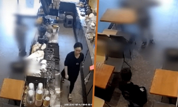 Mua cà phê nhưng không có ống hút, khách hàng bắt chủ cửa hàng quỳ xuống xin lỗi gây phẫn nộ 