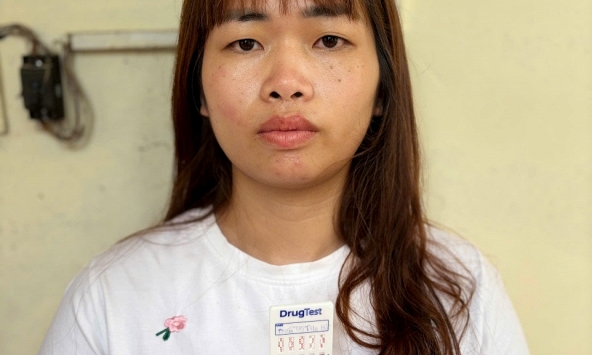 Phát hiện cô giáo mầm non Trần Thị Thu Hà SN 1994 sử dụng ma túy trong phòng trọ