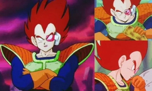 Dragon Ball Z: Lý do thực sự khiến Vegeta xuất hiện với mái tóc màu đỏ trong anime