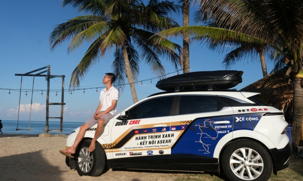 Sau chuyến 'phượt' 10.000 km xuyên Đông Nam Á bằng xe điện, chủ xe nhận thấy lợi thế rõ ràng của “sân nhà” so với “sân khách”
