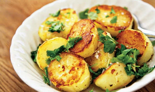 Mùa thu nhớ món khoai tây xào