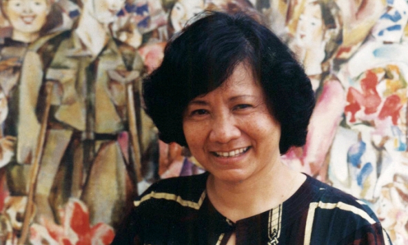 Họa sĩ Đặng Thị Khuê: “rùng mình” trưởng thành để bảo vệ con người và niềm tin nghệ thuật