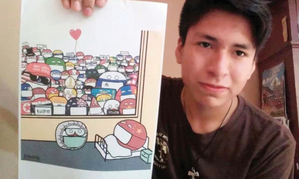 Động viên nhau qua mùa dịch theo cách lạc quan nhất