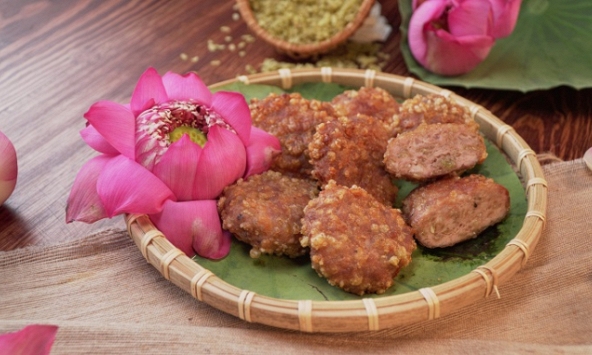 Cách làm chả cốm, món ngon tinh túy mùa thu Hà Nội