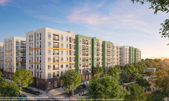 Hệ sinh thái 59 tiện ích - “Bức tranh sáng” của nhà ở xã hội tại Happy Home Tràng Cát