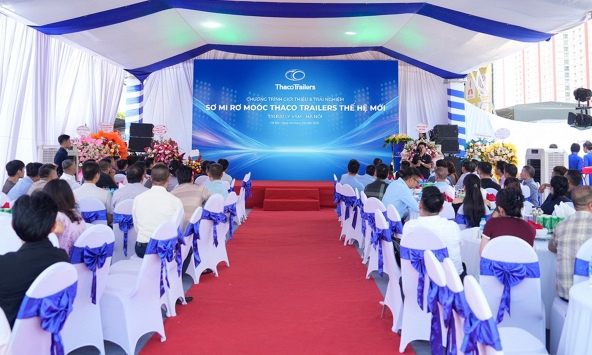 Thaco Trailers giới thiệu sơ mi rơ moóc thế hệ mới