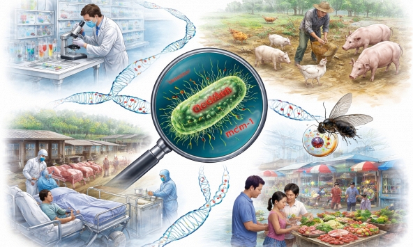 Nghiên cứu phân tích sự lan truyền gen kháng kháng sinh nguy hiểm trong cộng đồng tại Ninh Bình