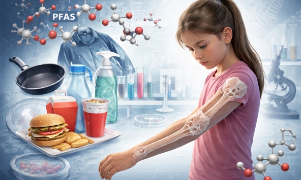 Nghiên cứu cảnh báo nguy cơ yếu xương ở trẻ em do “hóa chất vĩnh cửu”