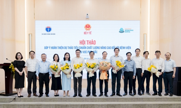 Bệnh viện Mặt Trời được lựa chọn tổ chức Hội thảo quốc gia về Bộ tiêu chuẩn chất lượng bệnh viện nâng cao 