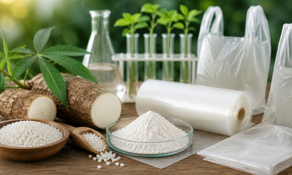 Việt Nam nghiên cứu chế tạo thành công màng nhựa phân hủy sinh học hoàn toàn từ tinh bột sắn 