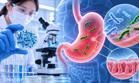Phát hiện lợi khuẩn mới có thể ức chế vi khuẩn HP gây bệnh dạ dày