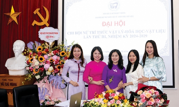 Chi hội Nữ trí thức Vật lý – Hóa học – Vật liệu: Dấu ấn tri thức, đổi mới và nhân văn