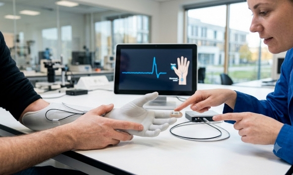 Công nghệ cảm biến nước muối mô phỏng xúc giác con người