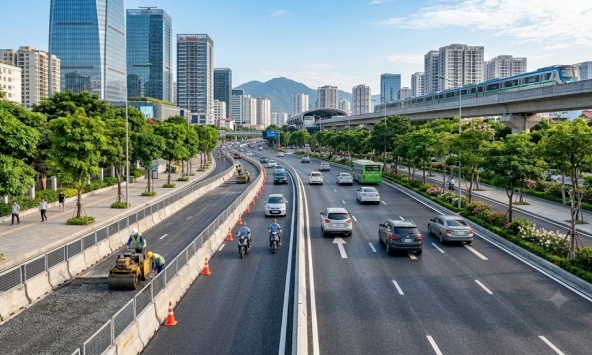 Xỉ thép có thể giúp giảm khí thải và ô nhiễm khi làm đường