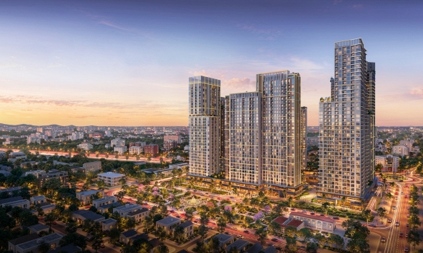 Giải mã thiết kế biểu tượng của Sun Glory Residence: Khi 5 cốt cách xứ Nghệ hóa hình hài kiến trúc