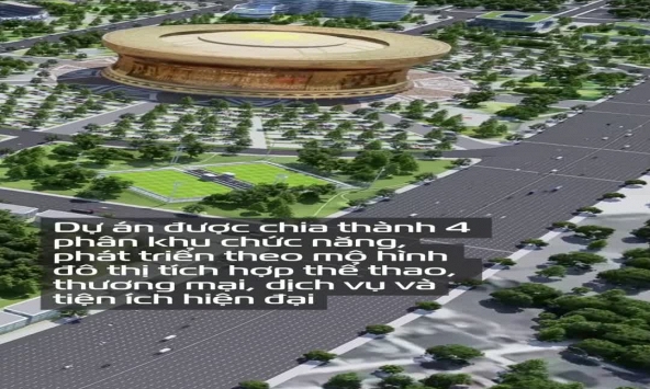 Chính thức động thổ “siêu mái vòm” 135.000 chỗ do Vingroup xây: Đủ sức tổ chức World Cup ở Việt Nam?