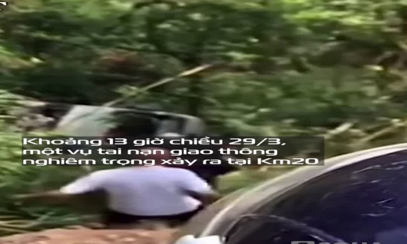 Vụ xe khách lao xuống vực ở Tam Đảo: Trên xe chở đoàn cán bộ, nhân viên ngân hàng