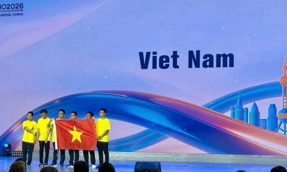 Đội tuyển Việt Nam dự Olympic Toán quốc tế: 6/6 giành huy chương, xếp thứ 5 toàn đoàn