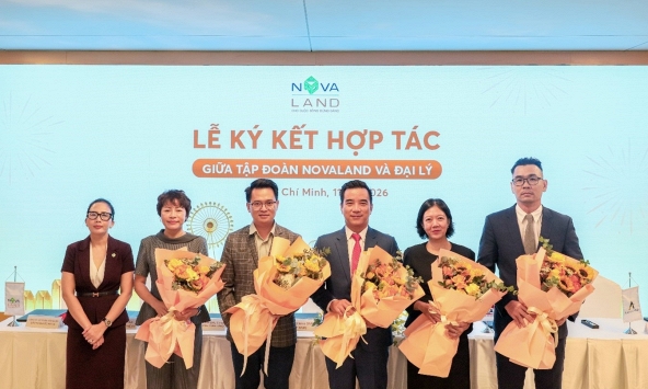 Ký kết hợp tác với gần 50 đại lý, Novaland từng bước phục hồi hoạt động kinh doanh
